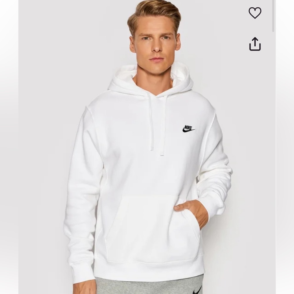 NIKE SPORTSWEAR CLUB PULL OVER HOODIE size XL